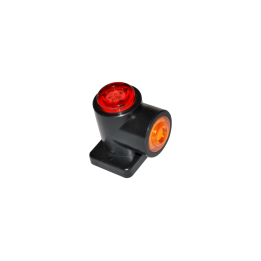 ЛІХТАР 12 LED ГАБАРИТ ЧЕРВОНО-ЖОВТА ЗАДНЯ