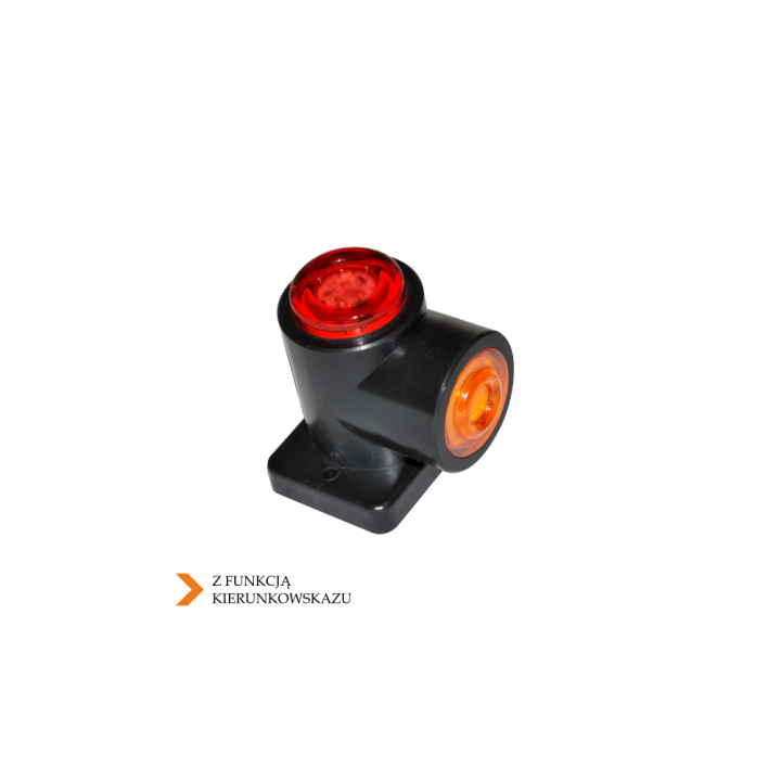LEUCHTE 12 LED UMRISS/BLINKER ROT-GELB HINTEN