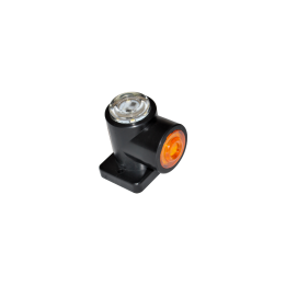 LEUCHTE 12 LED UMRISS WEISS-GELB VORN