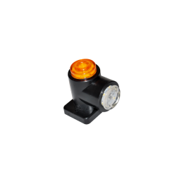 LEUCHTE 12 LED UMRISS WEISS-GELB UNI SEITLICH