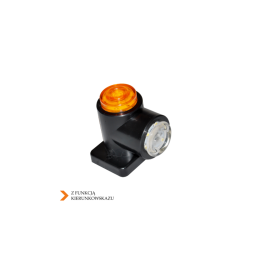 LAMPA 12 LED OBRYSOVÉ/SMĚR BÍLO-ŽLUTÁ UNI BOČNÍ