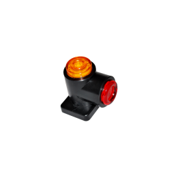 LEUCHTE 12 LED UMRISS ROT-GELB UNI SEITLICH