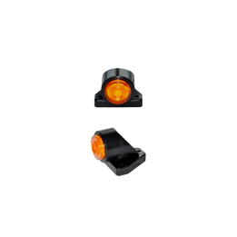 LAMPA 6 LED POZIČNÍ ŽLUTÁ UNI BOČNÍ STŘECHA 12/24 V