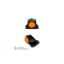 LAMPA 6 LED POZIČNÍ/SMĚR ŽLUTÁ UNI BOČNÍ STŘECHA