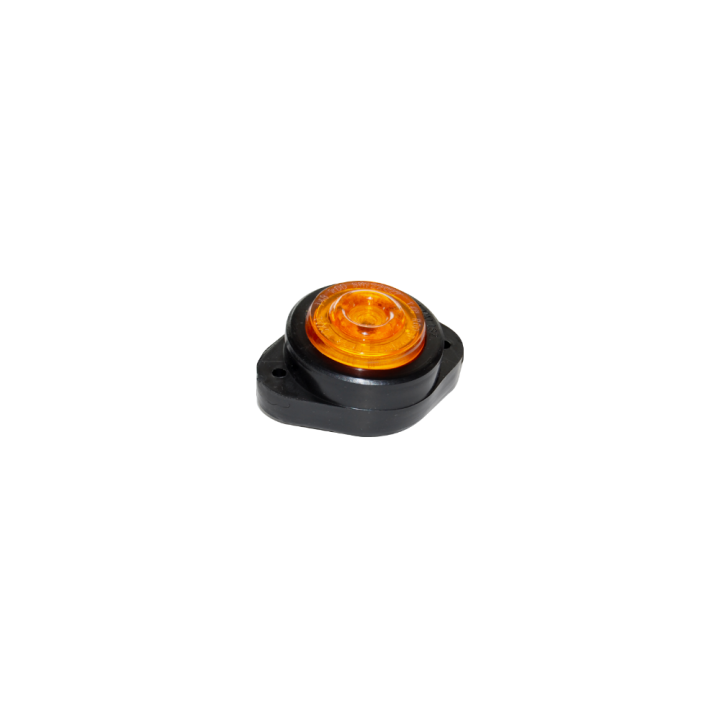 LAMPA 6 LED POZIČNÍ ŽLUTÁ UNI BOČNÍ 12/24 V