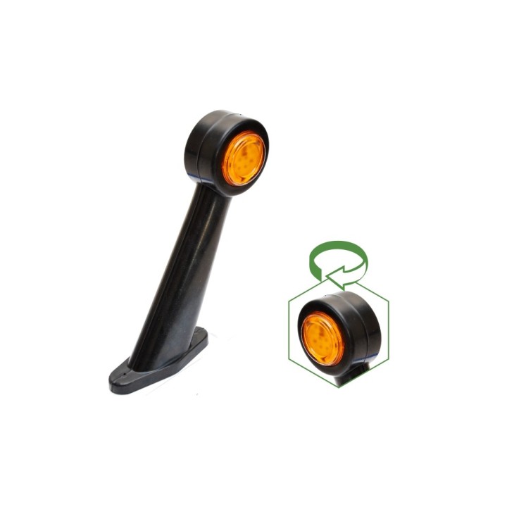 LEUCHTE 12 LED LANDWIRTSCHAFT GELB 12/24 V