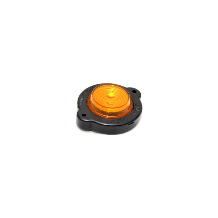 LAMPA 1 LED ZEMĚDĚLSKÁ ŽLUTÁ 12/24 V