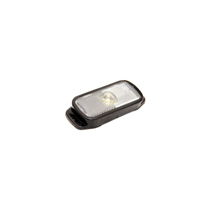 LUZ DE POSICIÓN 1 LED BLANCA DELANTERA 12/24 V