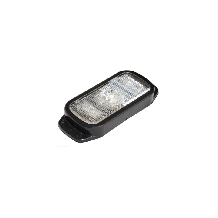 LEUCHTE 10 LED POSITION WEISS VORN 12/24 V