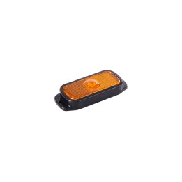 LAMPA 1 LED POZIČNÍ ŽLUTÁ UNI BOČNÍ 12/24 V