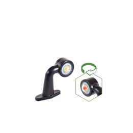 LEUCHTE 12 LED UMRISS WEISS-ROT RECHTS 12/24 V