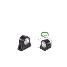 LEUCHTE LED UMRISS WEISS-ROT UNI SEITLICH 12/24 V