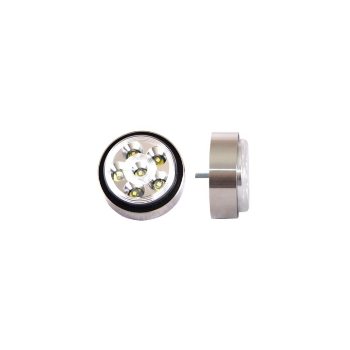 LAMPA 6 LED PRO DENNÍ SVÍCENÍ BÍLÁ 12/24 V