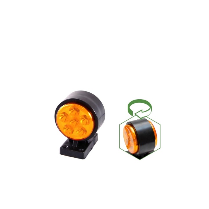 EGKAL 12 LED IRÁNYJELZŐ LÁMPA ELSŐ-HÁTSÓ SÁRGA
