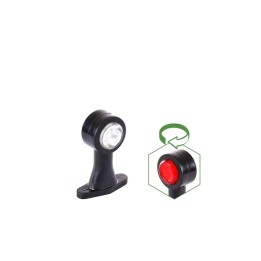 LAMPA 12 LED OBRYSOVÉ BÍLO-ČERVENÁ UNI BOČNÍ