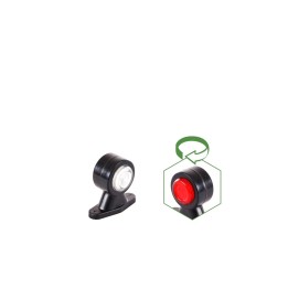LAMPA 12 LED OBRYSOVÉ BÍLO-ČERVENÁ UNI BOČNÍ